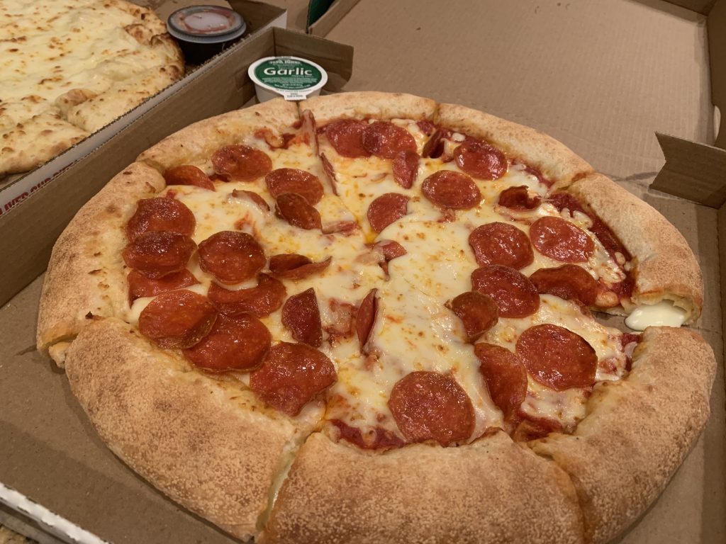 Papa John's Stuffed Crust Pepperoni